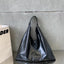 Slouchy Oversized PU Leather Shoulder Tote Bag