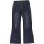 Blue Low Rise Micro Flare Distressed Retro Jeans - EveningVerse - 13