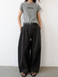 High Waist Tailored Wide Leg Pants Pear Shape Friendly - EveningVerse - 2