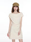 Ruched Off - Shoulder Mini Dress - EveningVerse - 1
