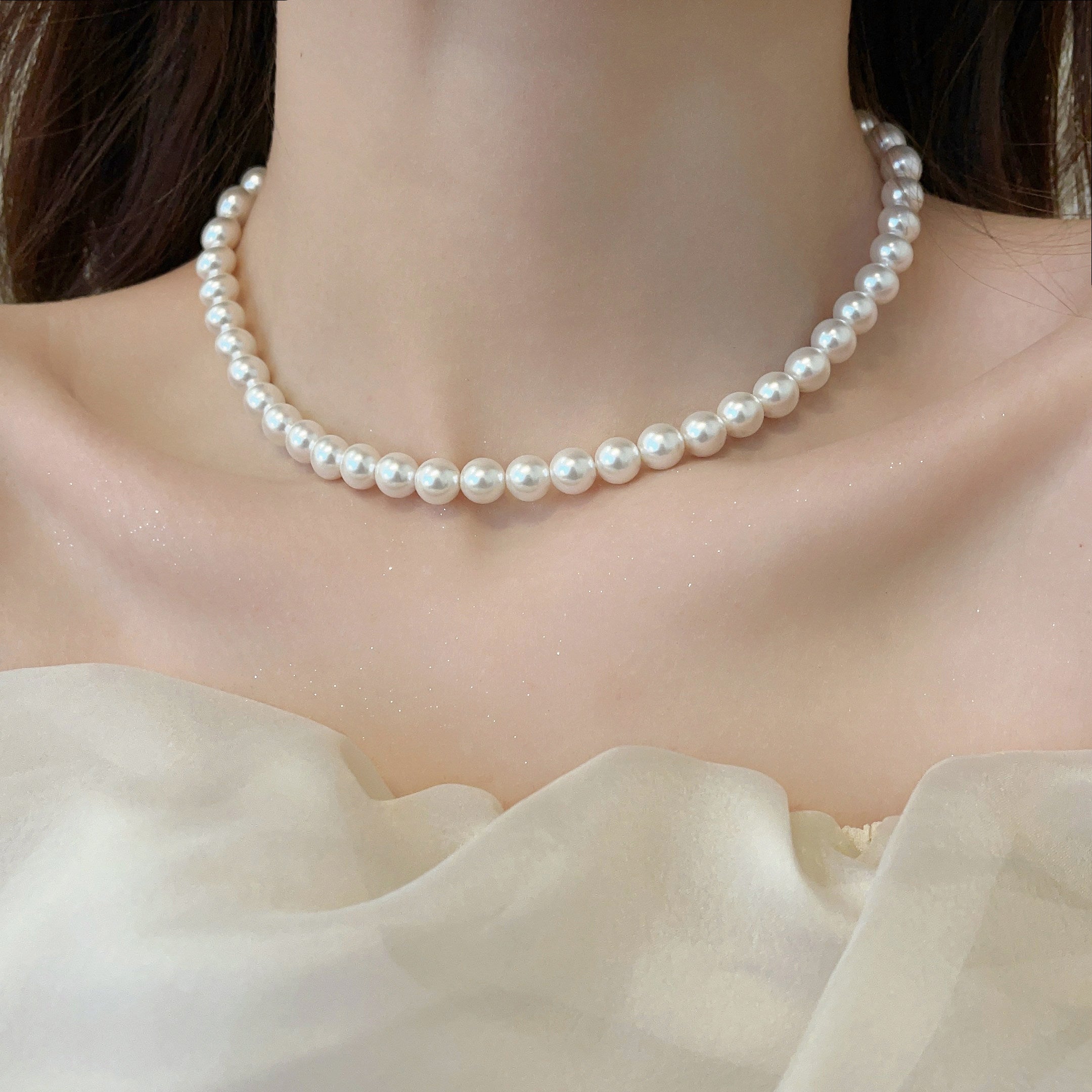 Pearl Choker Necklace