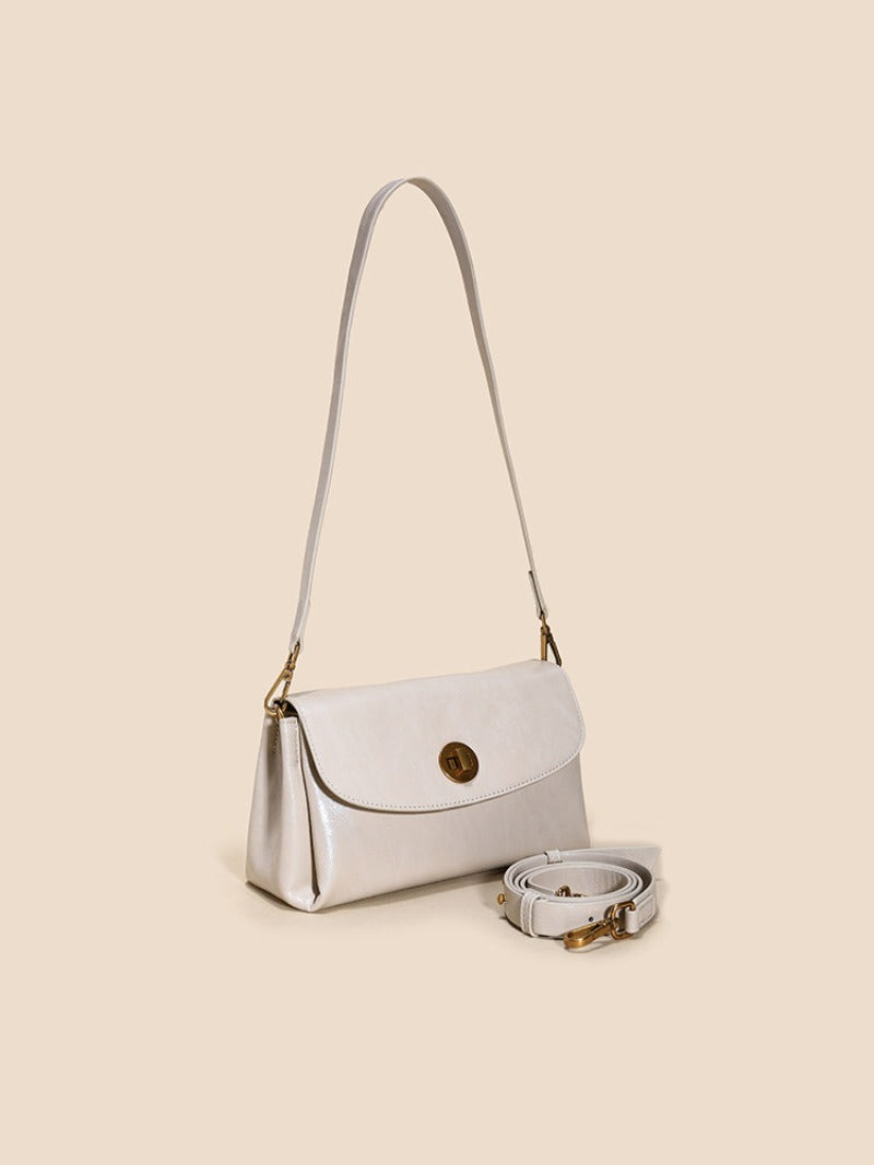 Vintage Split Cowhide Mini Shoulder Bag