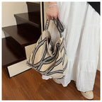 Printed Canvas Tote Bag for Daily Styling