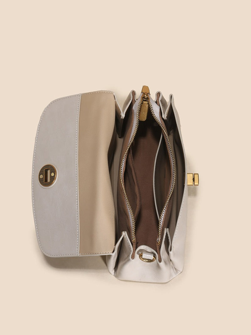 Vintage Split Cowhide Mini Shoulder Bag