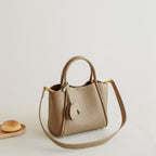 Textured Mini Handbag with Long Strap