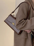 Vintage Mini Shoulder Bag with Flap