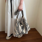 Printed Canvas Tote Bag for Daily Styling