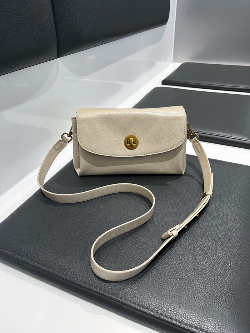 Vintage Split Cowhide Mini Shoulder Bag