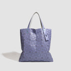 Geometric Pattern Structured Tote Bag for Daily Commuting