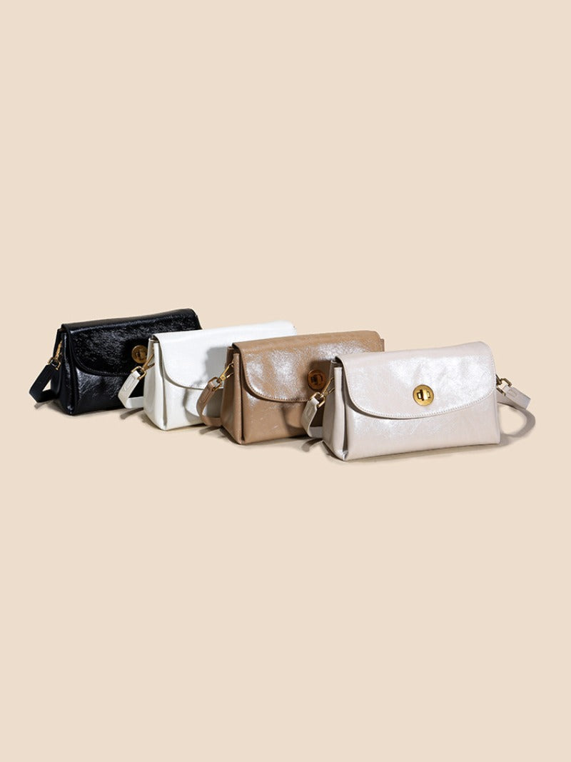 Vintage Split Cowhide Mini Shoulder Bag