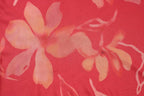 Tropical Heat Red Floral Cutout Halter Maxi Dress