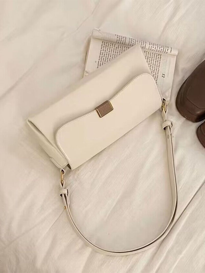 Vintage Mini Shoulder Bag with Flap