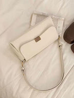 Vintage Mini Shoulder Bag with Flap