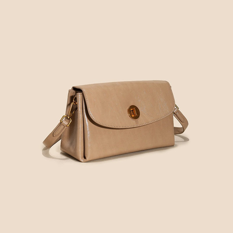 Vintage Split Cowhide Mini Shoulder Bag