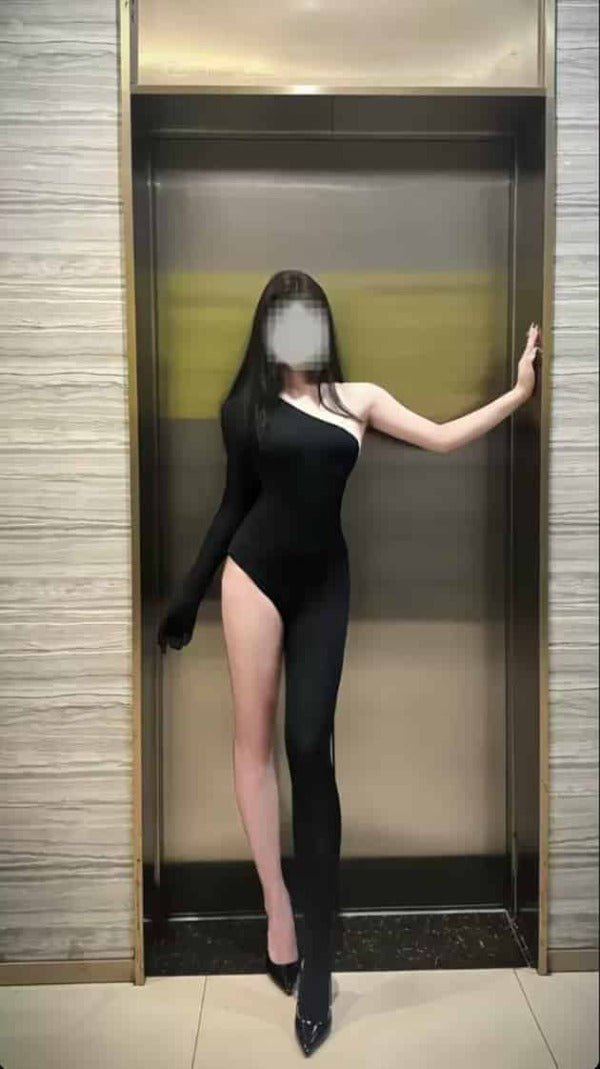 Black Asymmetric One Shoulder Cut Out Back Bodysuit Top - EveningVerse - 8