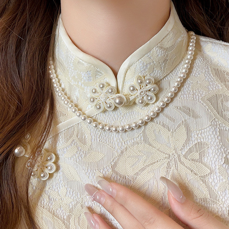 Pearl Choker Necklace