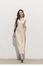 Cream White Fit-and-Flare Eyelet Mini Dress - EveningVerse4