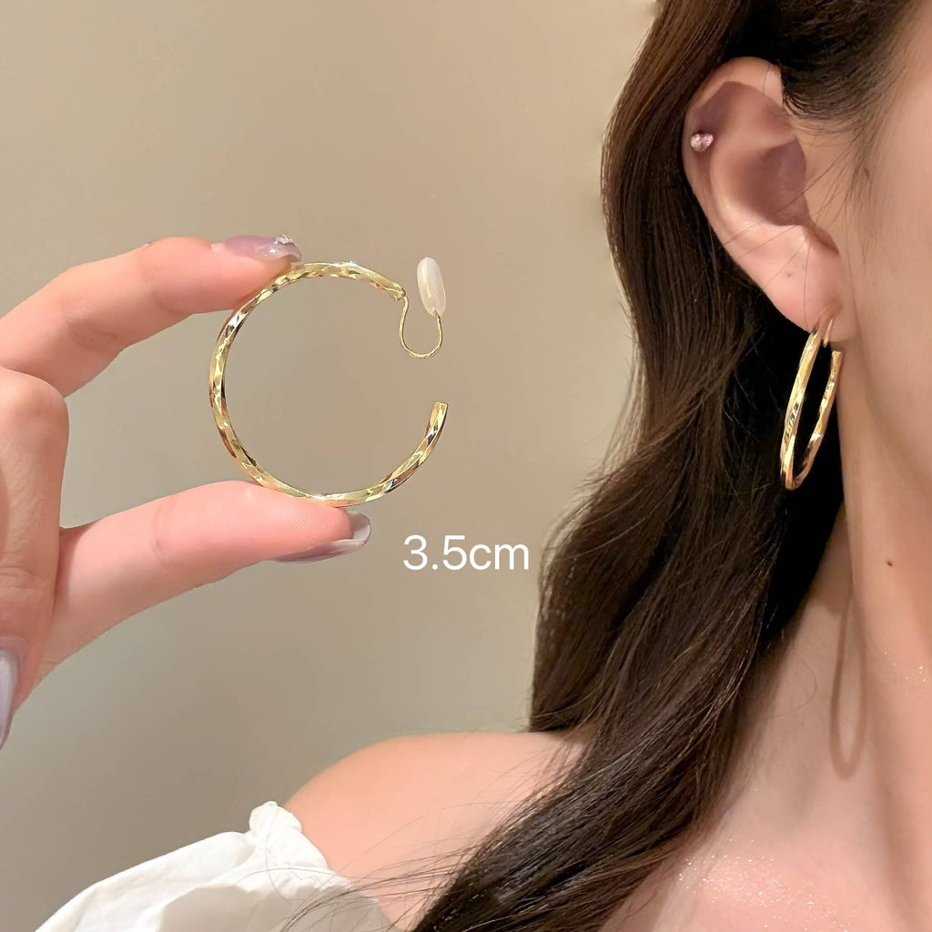 Gold & Silver Ear Cuff Earrings