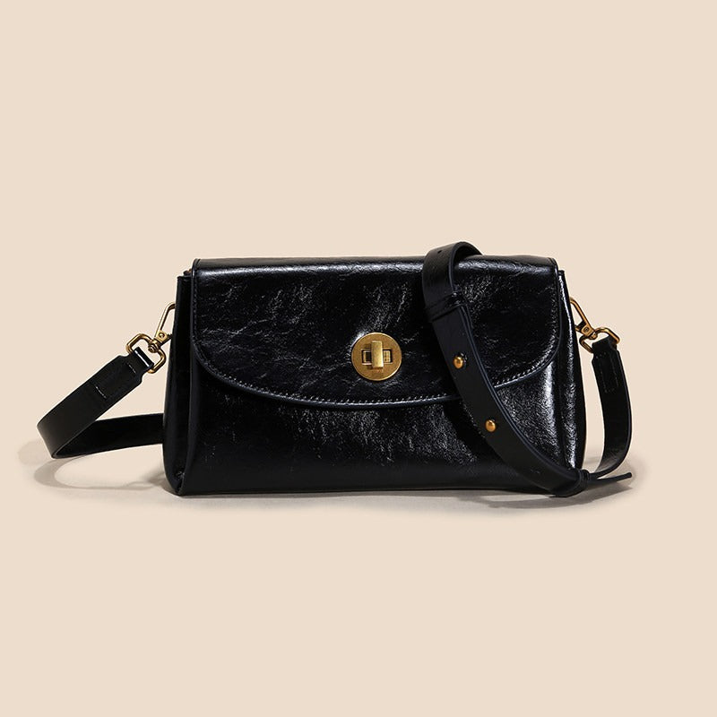 Vintage Split Cowhide Mini Shoulder Bag