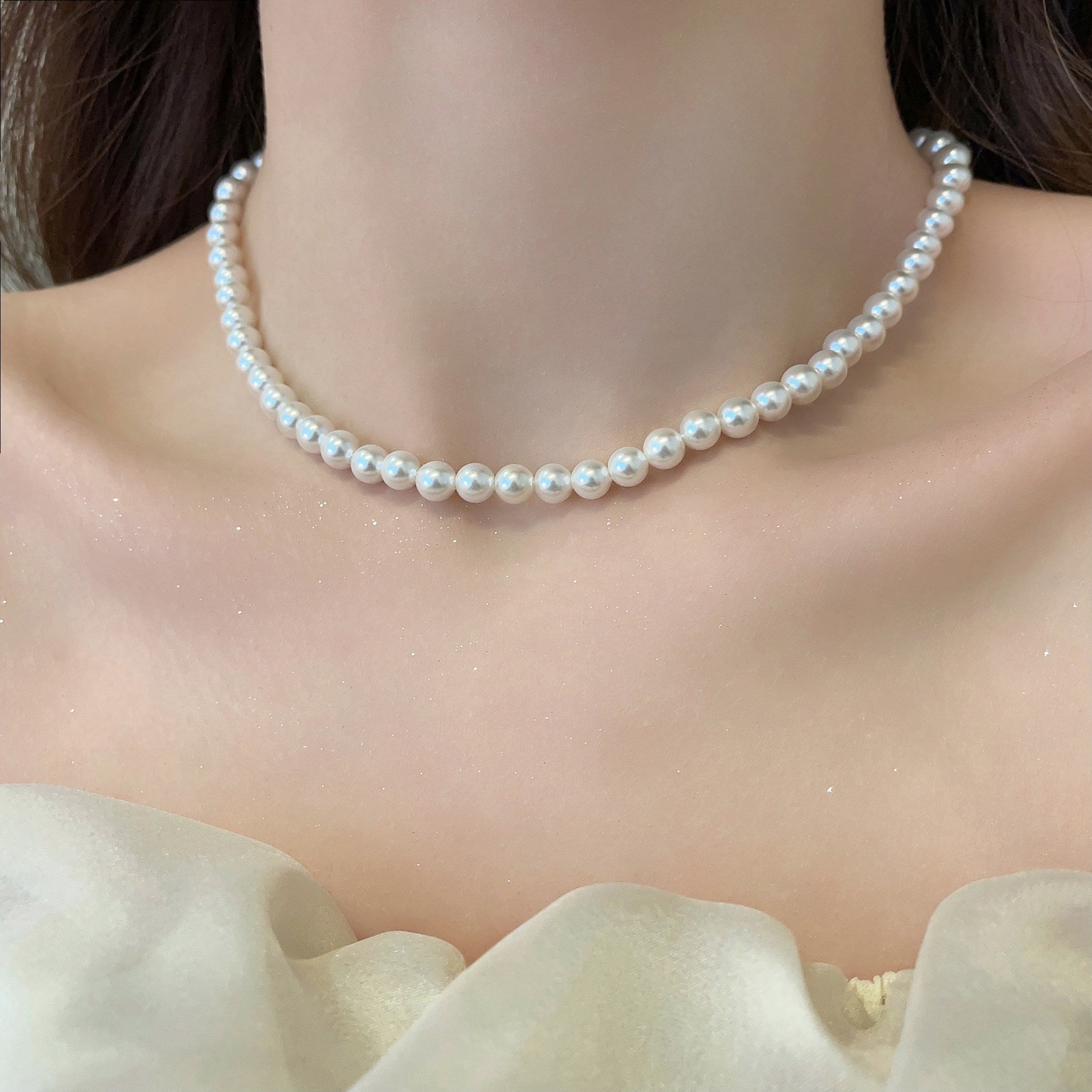 Pearl Choker Necklace