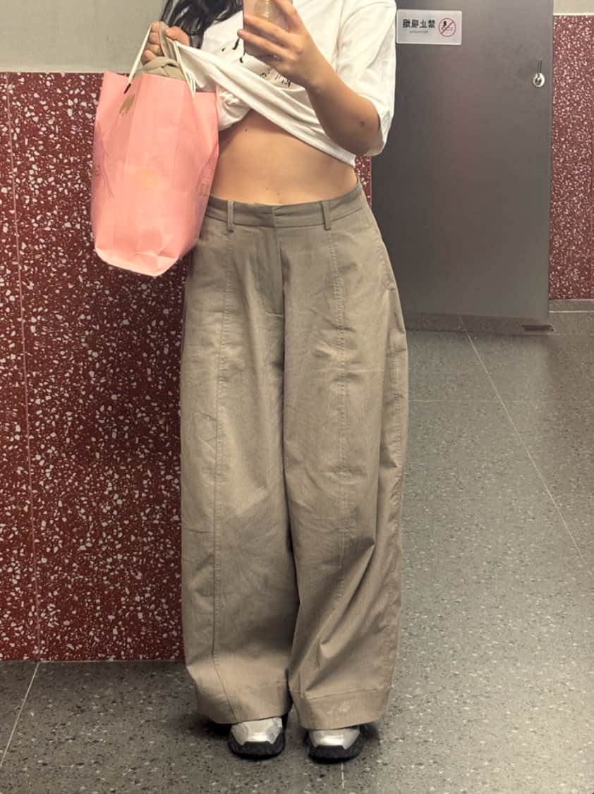 High Waist Tailored Wide Leg Pants Pear Shape Friendly - EveningVerse - 8