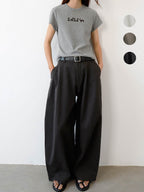 High Waist Tailored Wide Leg Pants Pear Shape Friendly - EveningVerse - 9