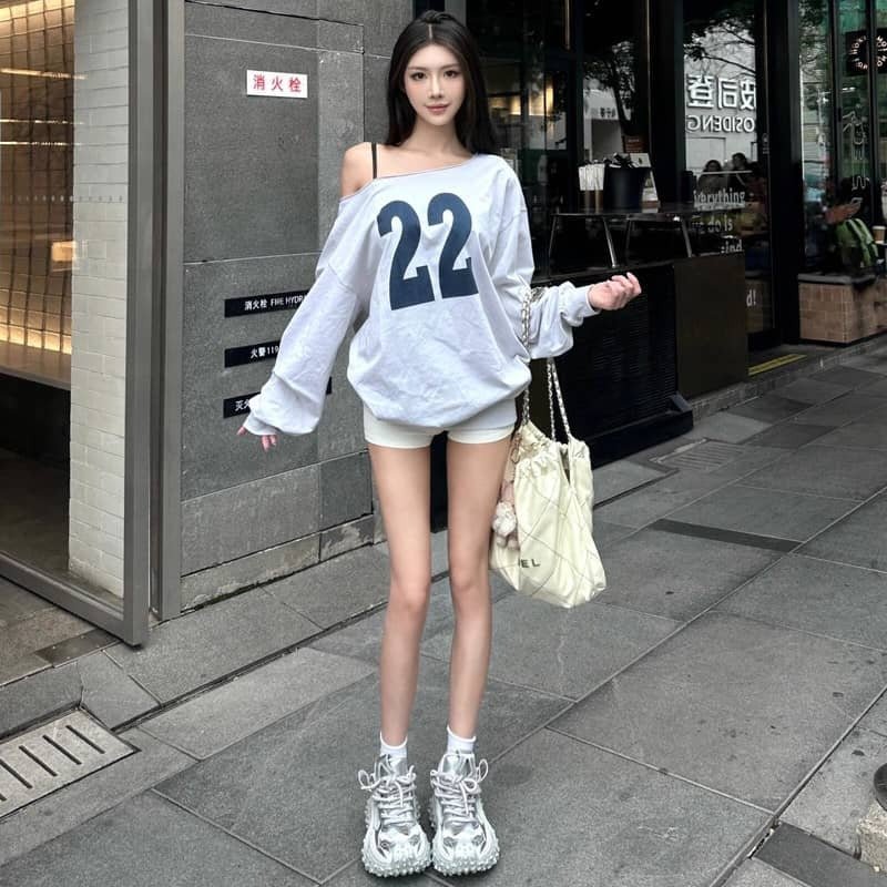 High Waist Wide Waistband Sport Shorts - EveningVerse - 3