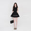 Multi Color Sleeveless Round Neck A - Line Mini Dress - EveningVerse - 9
